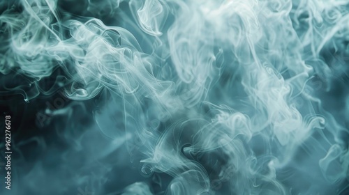 A close-up of swirling smoke, captured in motion with soft, diffused lighting