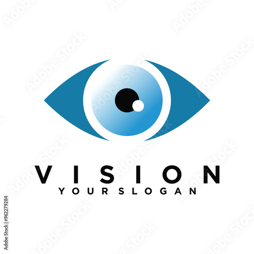 Vision eye Vector logo vector design