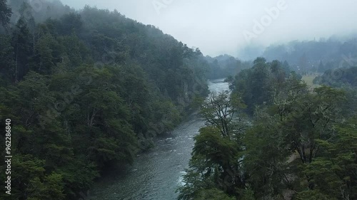 fog over the river