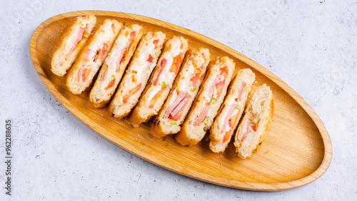 Photos Toasty ham sandwich