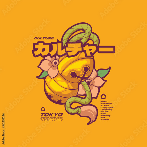 Graphic Design Artwork Japanese Style