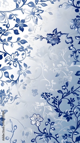 Gradient, Shapes, Waves, Silver and Blue, Abstract Image, Texture, Pattern Background, Wallpaper, Cover and Screen for Smartphone, PC, Laptop, 9:16 and 16:9 Format