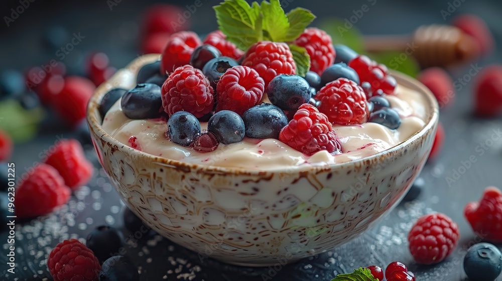 Fresh and Delicious Fruit Parfait Fresh and Delicious Fruit Parfait