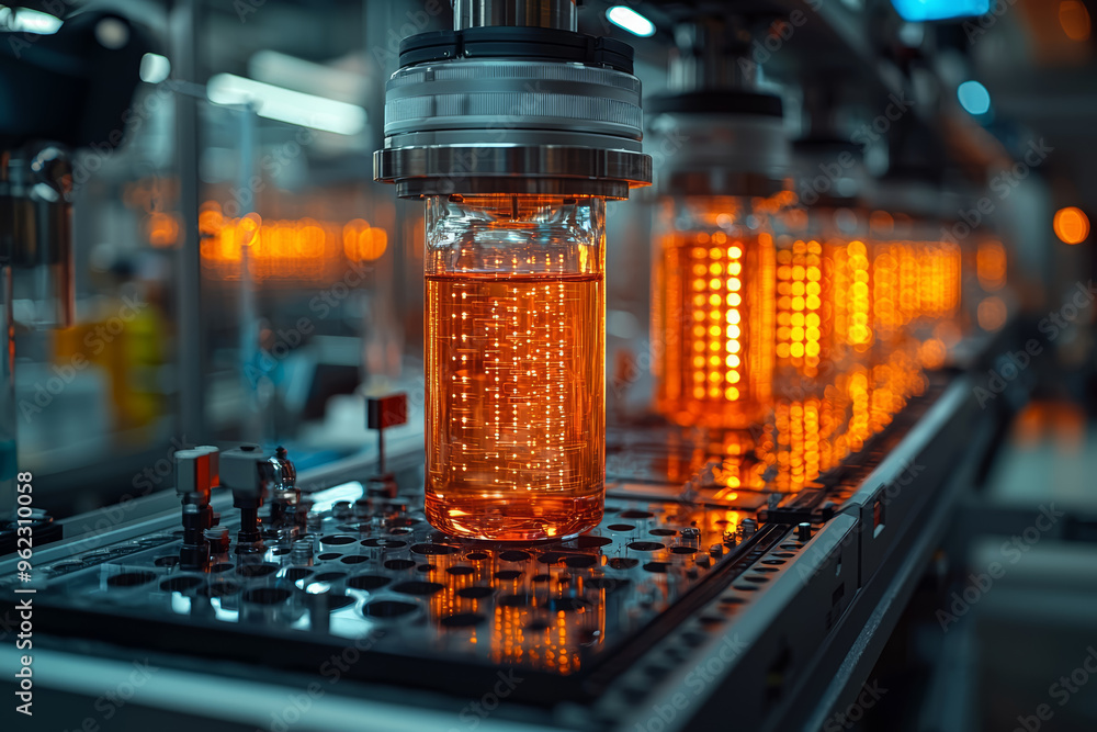 A new technology being tested in a laboratory, representing innovation and scientific progress. Concept of experimental development and technological research. A new technology being tested in a laboratory, representing innovation and scientific progress. Concept of experimental development and technological research.