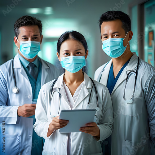 doctor and nurse in uniform