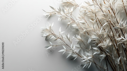 A bamboo wood pattern background image that reflects nature and simplicity.