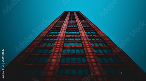 Wallpaper Mural Looking The Top Tall Building Torontodigital.ca