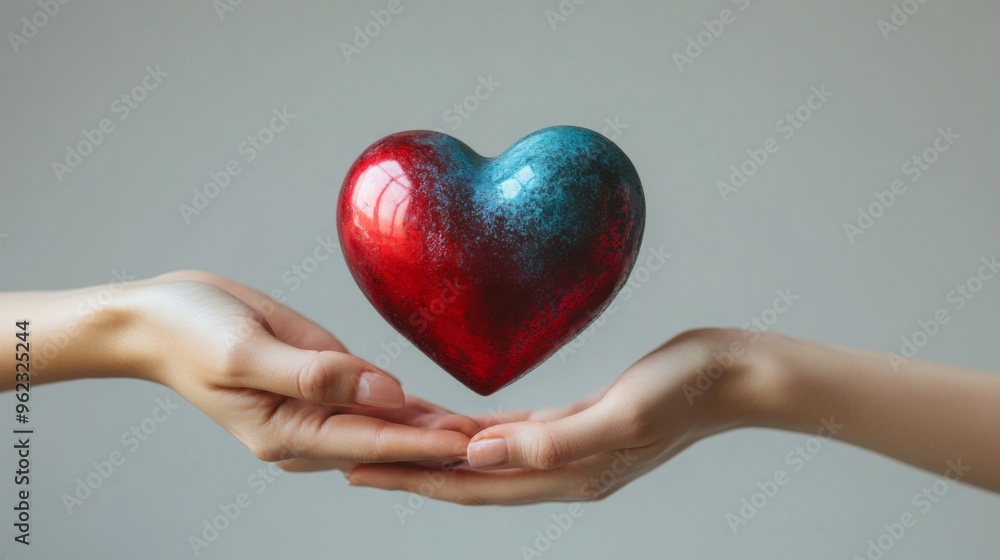 Obraz premium Symbol of Love and Care