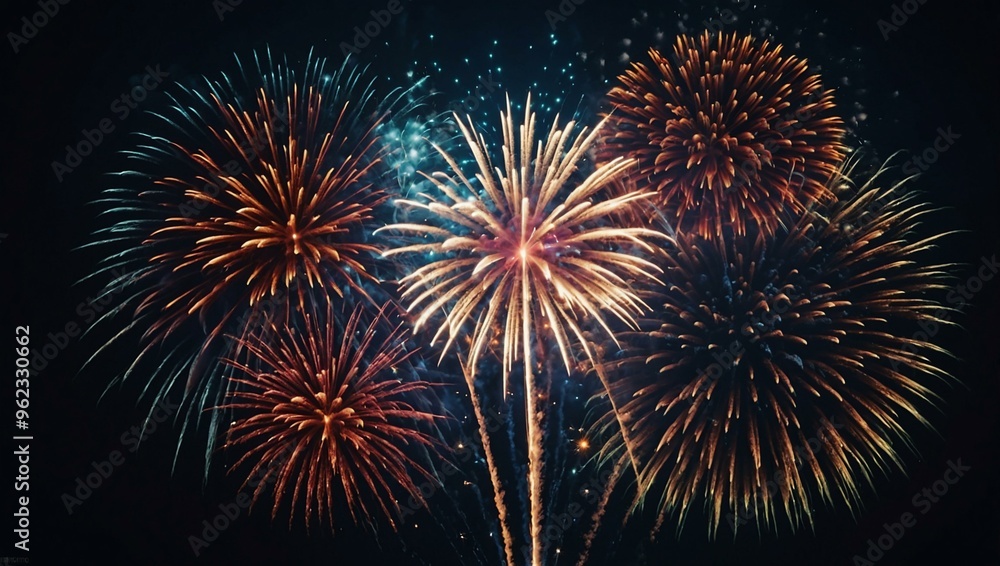 Fireworks icon created in a striking vector glyph style. Fireworks icon created in a striking vector glyph style.