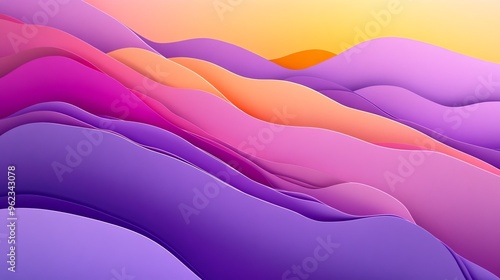 Colorful Abstract Waves