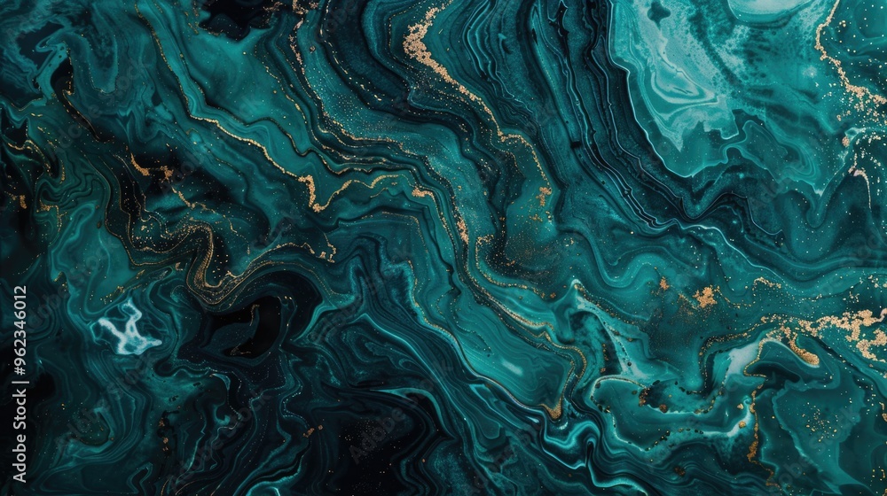 A high-quality close-up of a green marble surface with unique veining and texture A high-quality close-up of a green marble surface with unique veining and texture