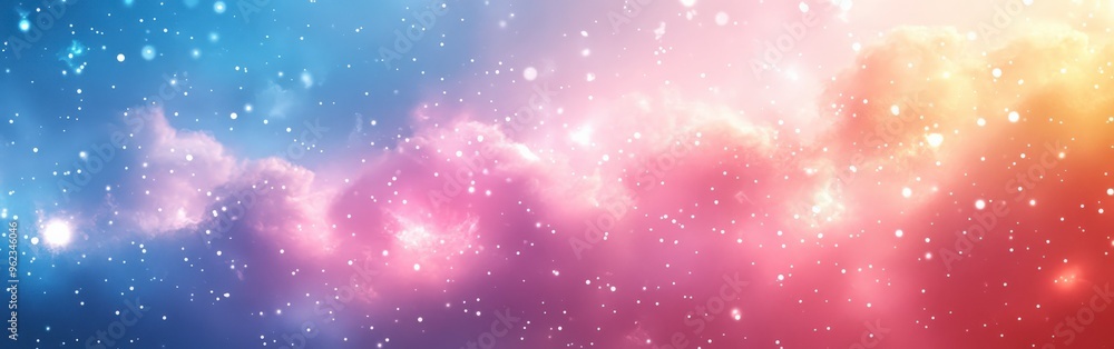 Pastel Color Burst with Stars Pastel Color Burst with Stars