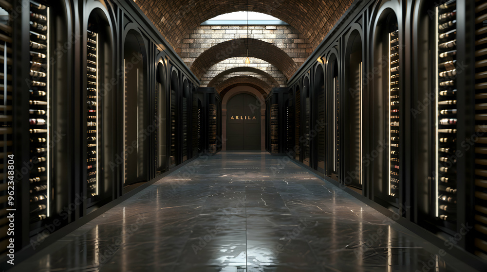 Fototapeta premium Luxury Champagne Bottle