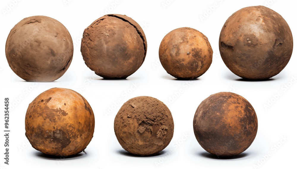 Fototapeta premium rusty metal ball