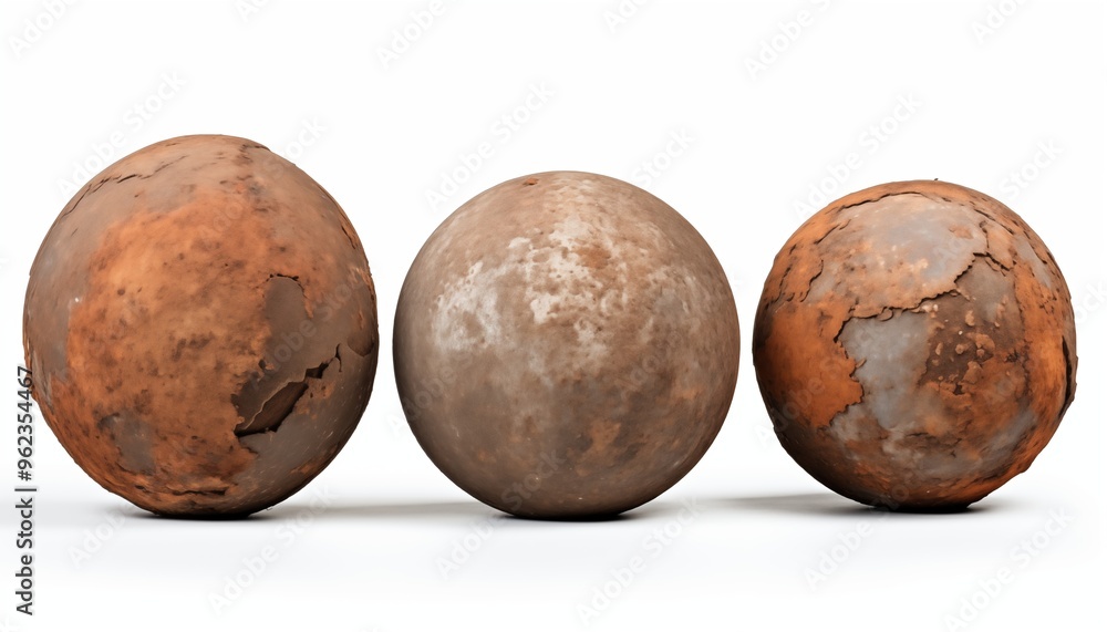 Fototapeta premium rusty metal ball