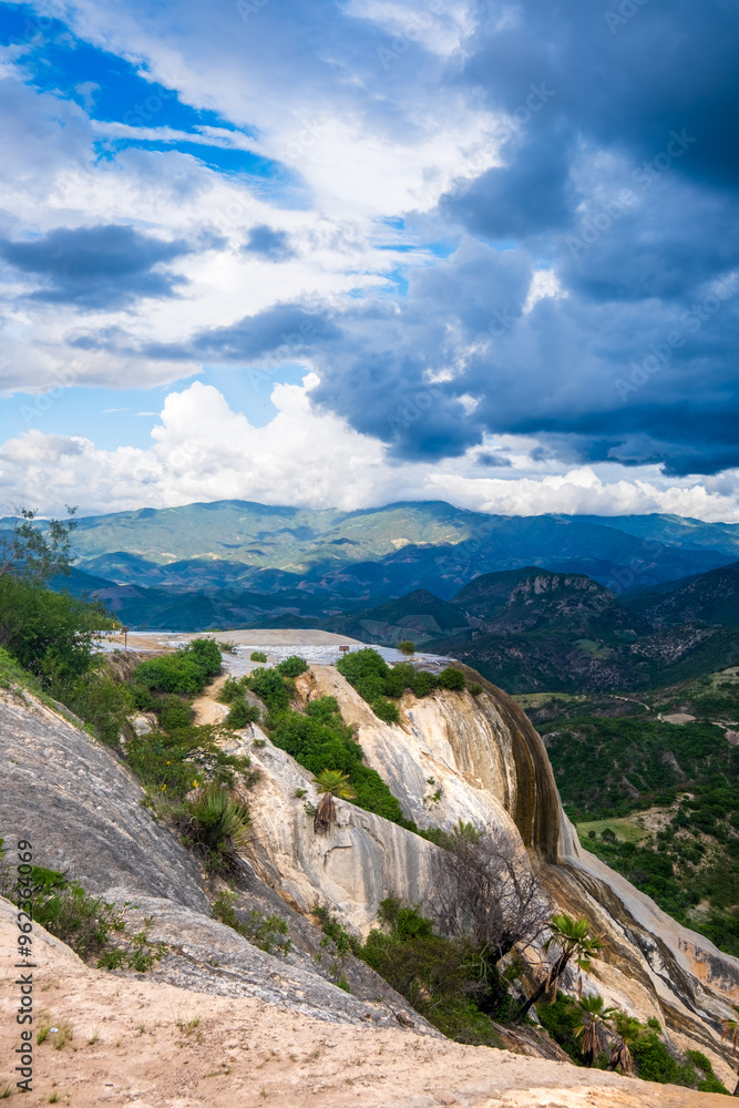 Hierve el agua, a natural wonder in Oaxaca, Mexico Hierve el agua, a natural wonder in Oaxaca, Mexico