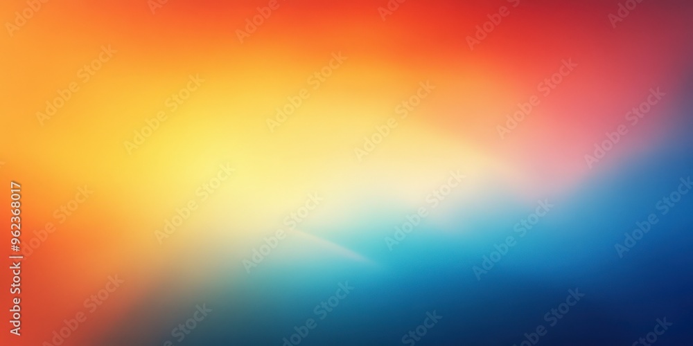 Obraz premium Gradient Background from Orange to Blue