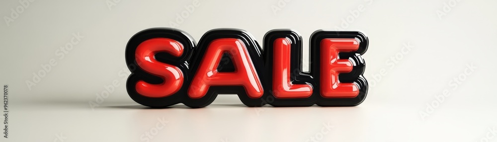 Cute minimal Black Friday sale sign, vibrant flash effect, bold black and red 3D letters, isolated on white background, with space for text Cute minimal Black Friday sale sign, vibrant flash effect, bold black and red 3D letters, isolated on white background, with space for text