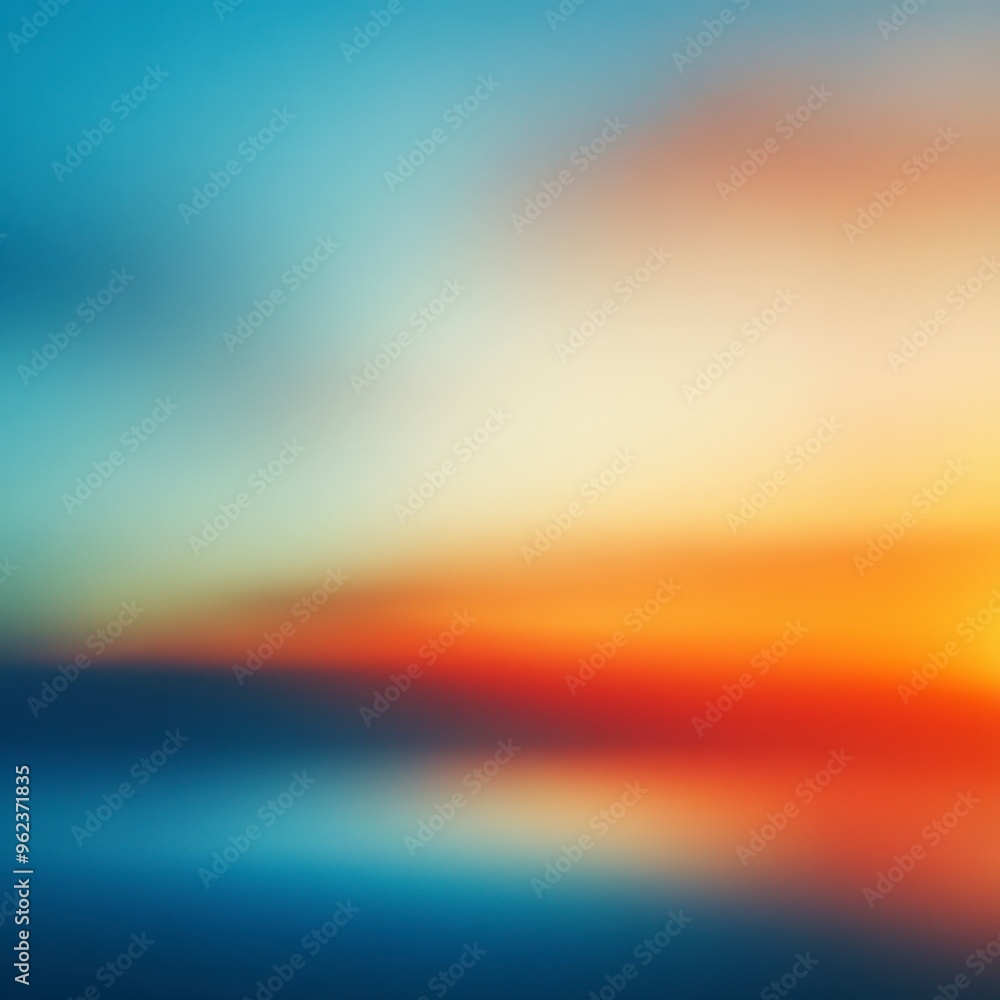 Gradient Background from Orange to Blue Gradient Background from Orange to Blue
