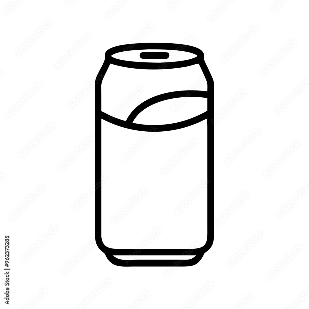 Can of Soda with Condensation on a Grey Surface Can of Soda with Condensation on a Grey Surface