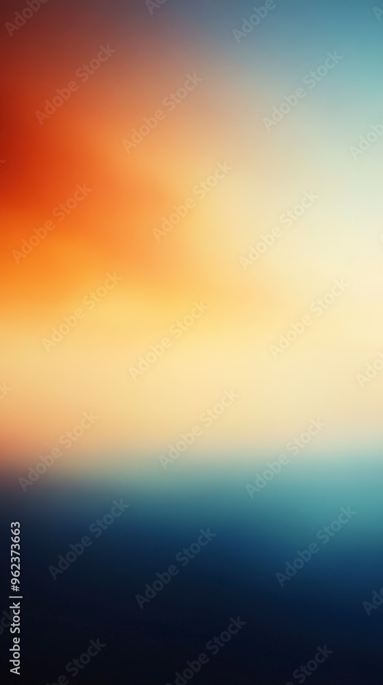 Gradient Background from Orange to Blue Gradient Background from Orange to Blue