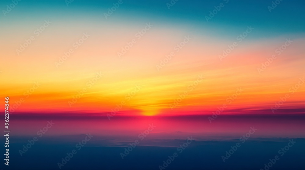 Gradient Background from Orange to Blue Gradient Background from Orange to Blue