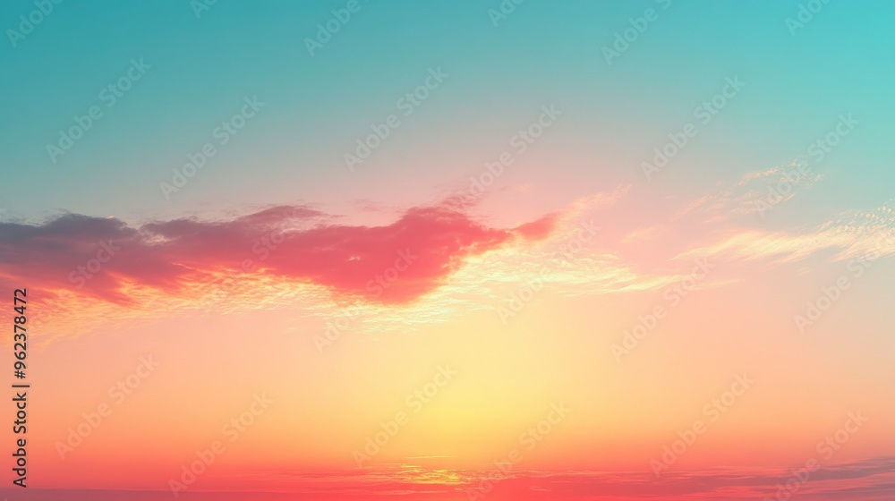 Gradient Background from Orange to Blue Gradient Background from Orange to Blue