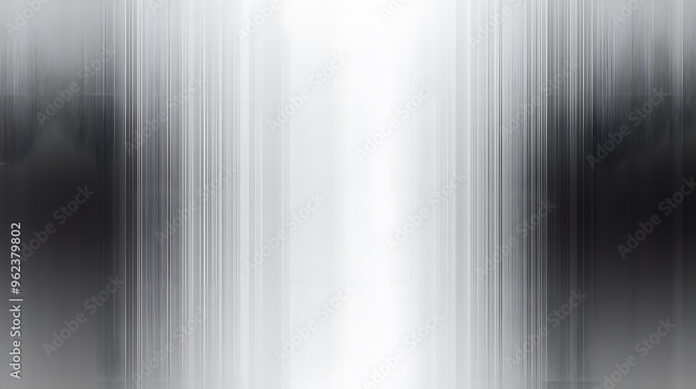 Obraz premium Gradient, Shapes, Waves, Silver and White, Abstract Image, Texture, Pattern Background, Wallpaper, Cover and Screen for Smartphone, PC, Laptop, 9:16 and 16:9 Format 