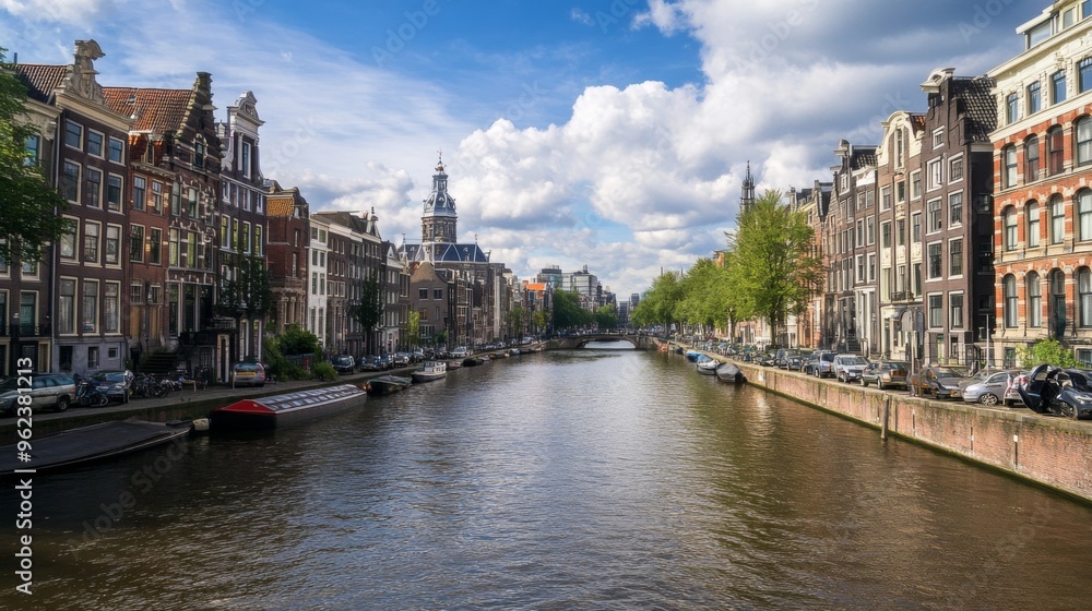 Scenic View of Amsterdam Canal Scenic View of Amsterdam Canal