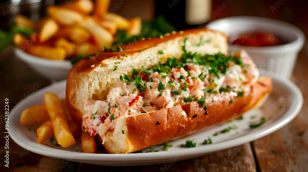 Lobster roll sandwich Lobster roll sandwich