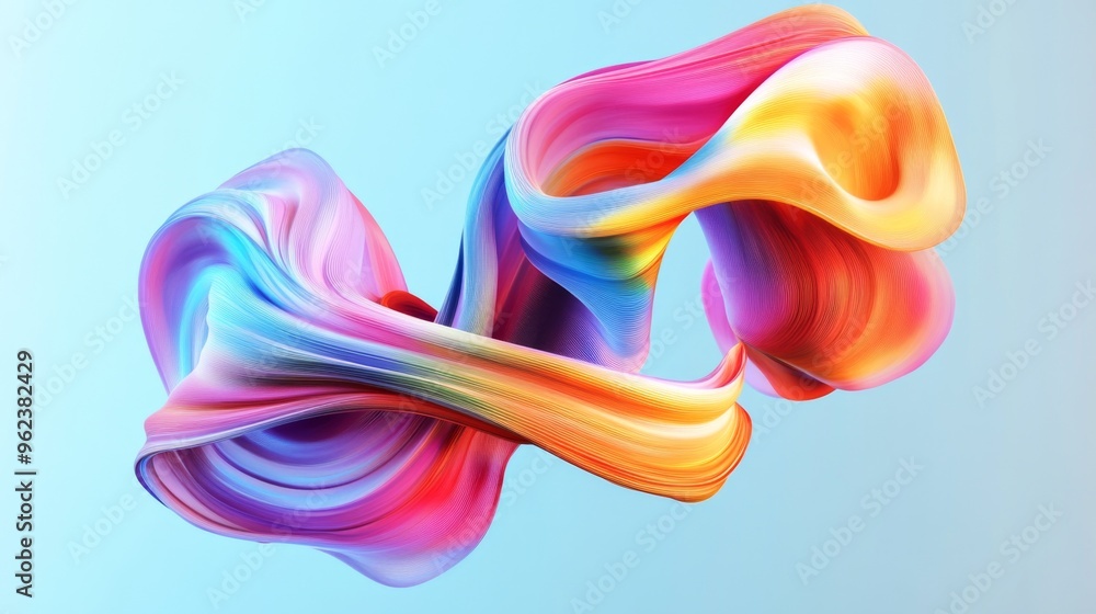 Obraz premium Colorful Abstract Flow