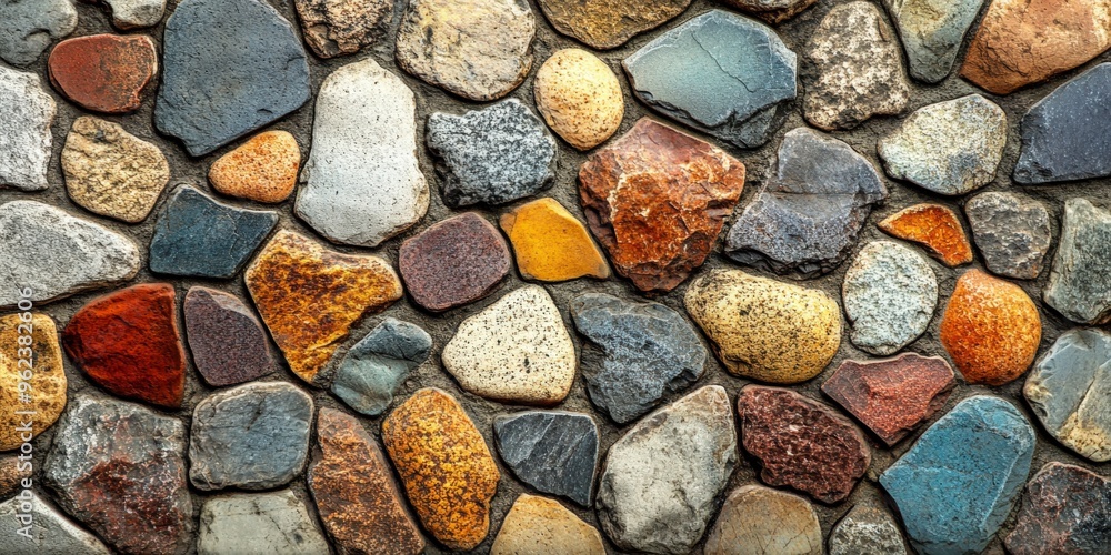Seamless Colorful Stone Mosaic Pattern Design Seamless Colorful Stone Mosaic Pattern Design