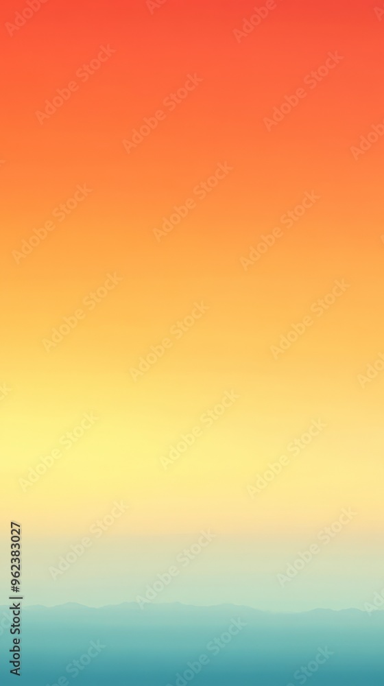 Gradient Background from Orange to Blue Gradient Background from Orange to Blue
