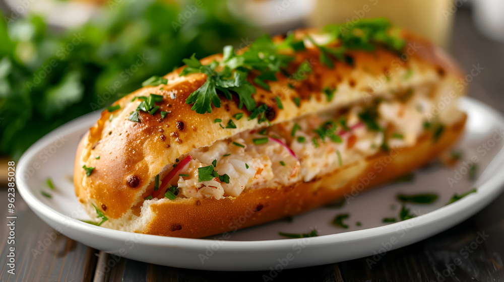 Lobster roll sandwich Lobster roll sandwich