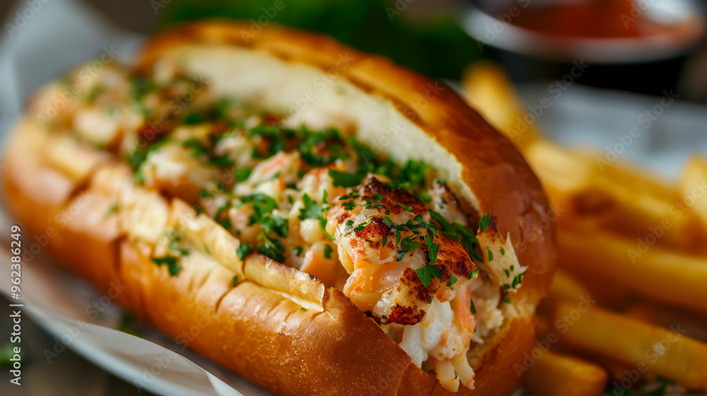 Lobster roll sandwich Lobster roll sandwich