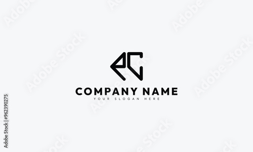 Free Download Initials PC Lettermark Logo Design - GFXLoad