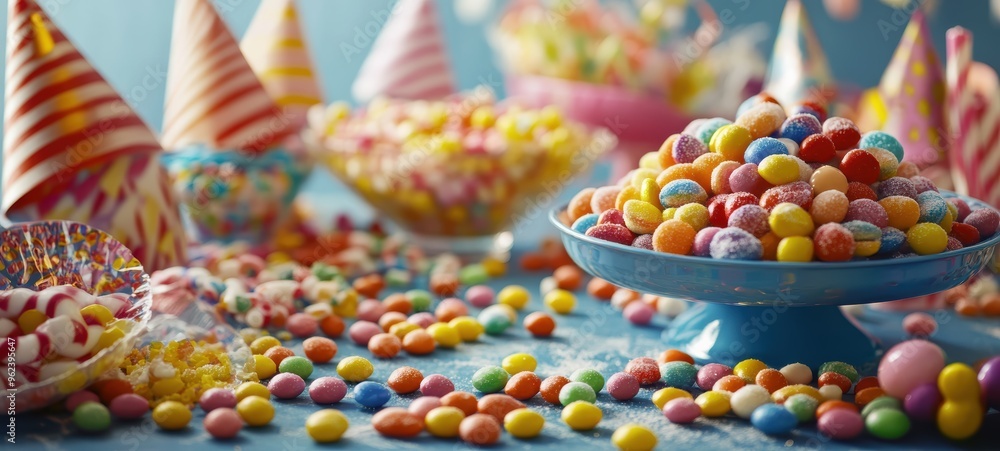 A nostalgic candy-themed birthday party A nostalgic candy-themed birthday party