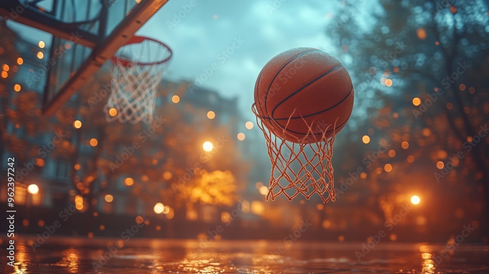 Basketball and hoop with a dramatic spotlight. --ar 16:9 --style raw --stylize 750 --v 6.1 Job ID: 75bb9276-aad8-4b07-892d-d68d4a62a64c Basketball and hoop with a dramatic spotlight. --ar 16:9 --style raw --stylize 750 --v 6.1 Job ID: 75bb9276-aad8-4b07-892d-d68d4a62a64c