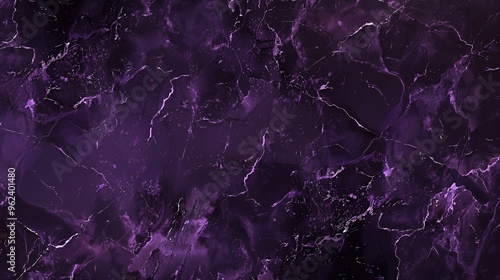 Abstract purple marble texture background with veins.