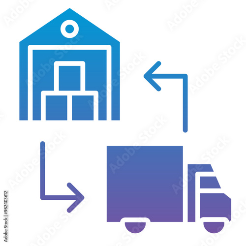 Shipping And Fulfillment Icon