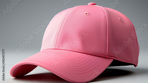 pink cap photo generative ai photo