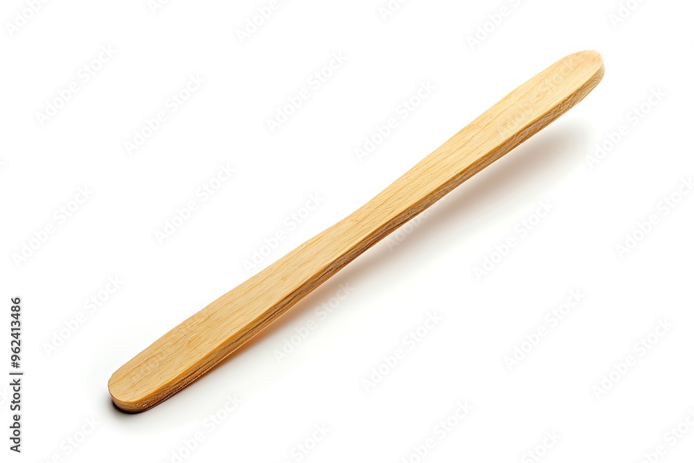 Tongue depressor isolated on white background. Tongue depressor isolated on white background.