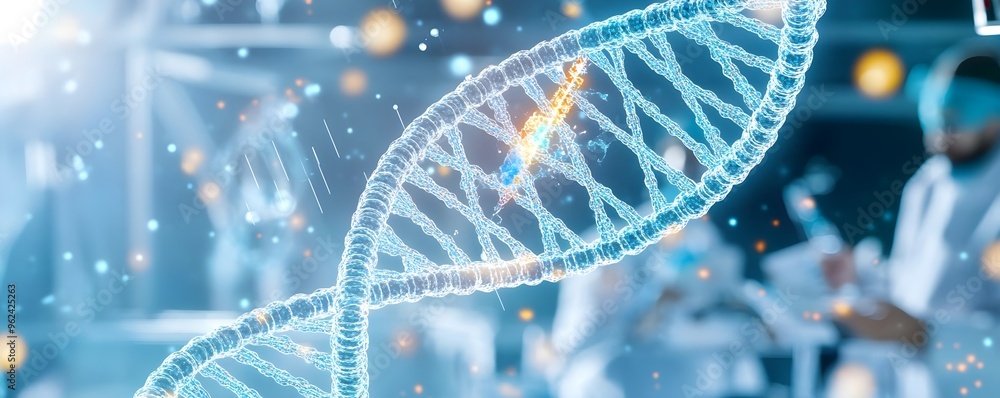 DNA Double Helix Abstract Science Medical Background DNA Double Helix Abstract Science Medical Background