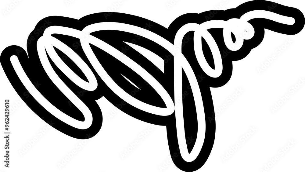 Line bold spiral various abstract shape for children, festive, celebration Line bold spiral various abstract shape for children, festive, celebration