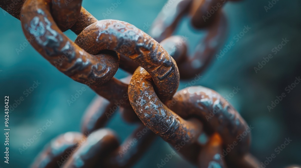A close-up of rusted metal chains intertwined, showcasing texture and decay. A close-up of rusted metal chains intertwined, showcasing texture and decay.