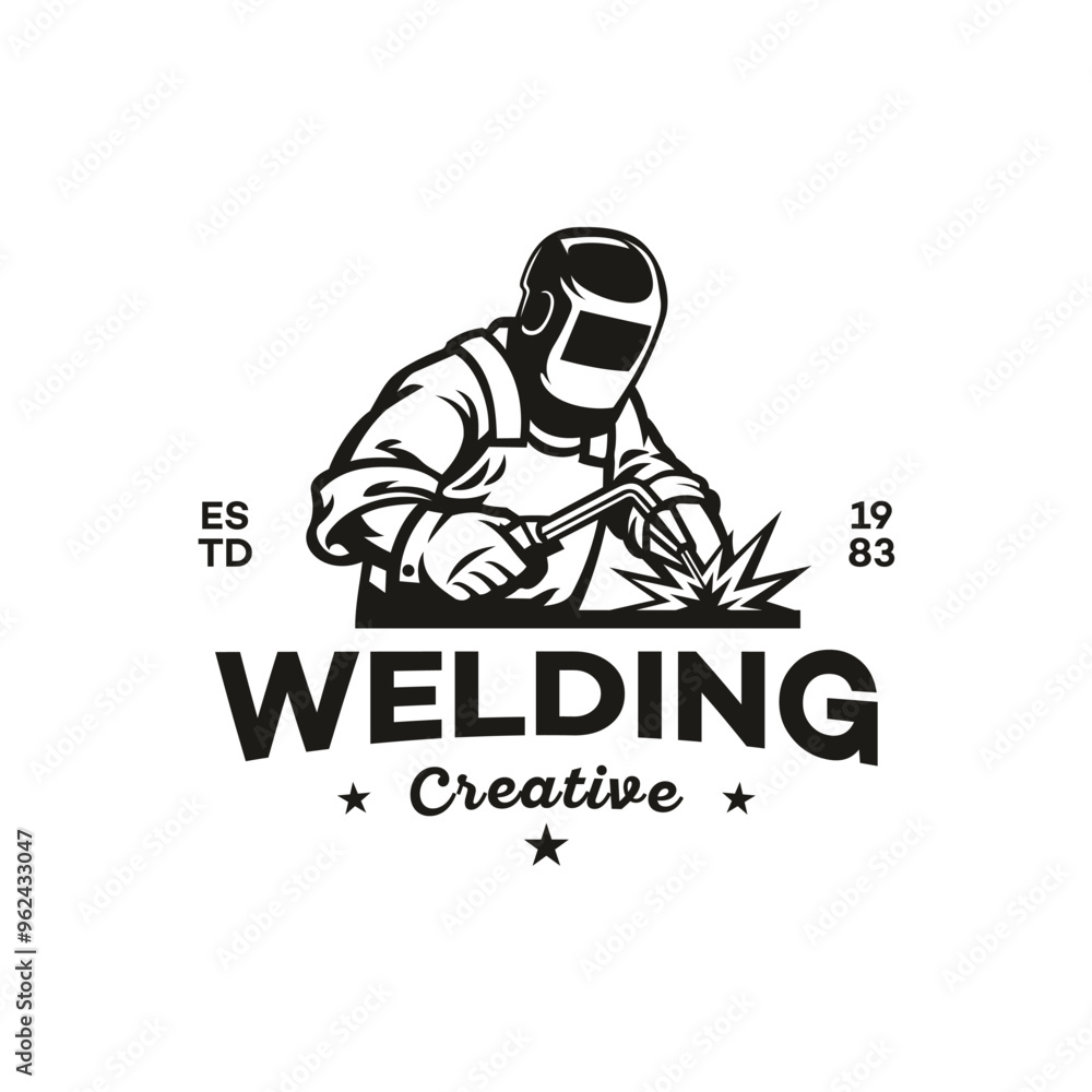 welding logo vector illustration design welding logo vector illustration design