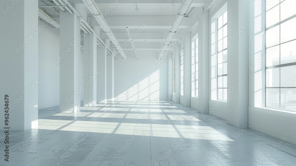 Contemporary empty space Contemporary empty space