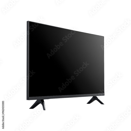 Black TV Screen