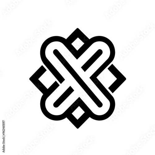 This vector icon features a simple line design that illustrates an interface element, ideal for use in web and app design projects