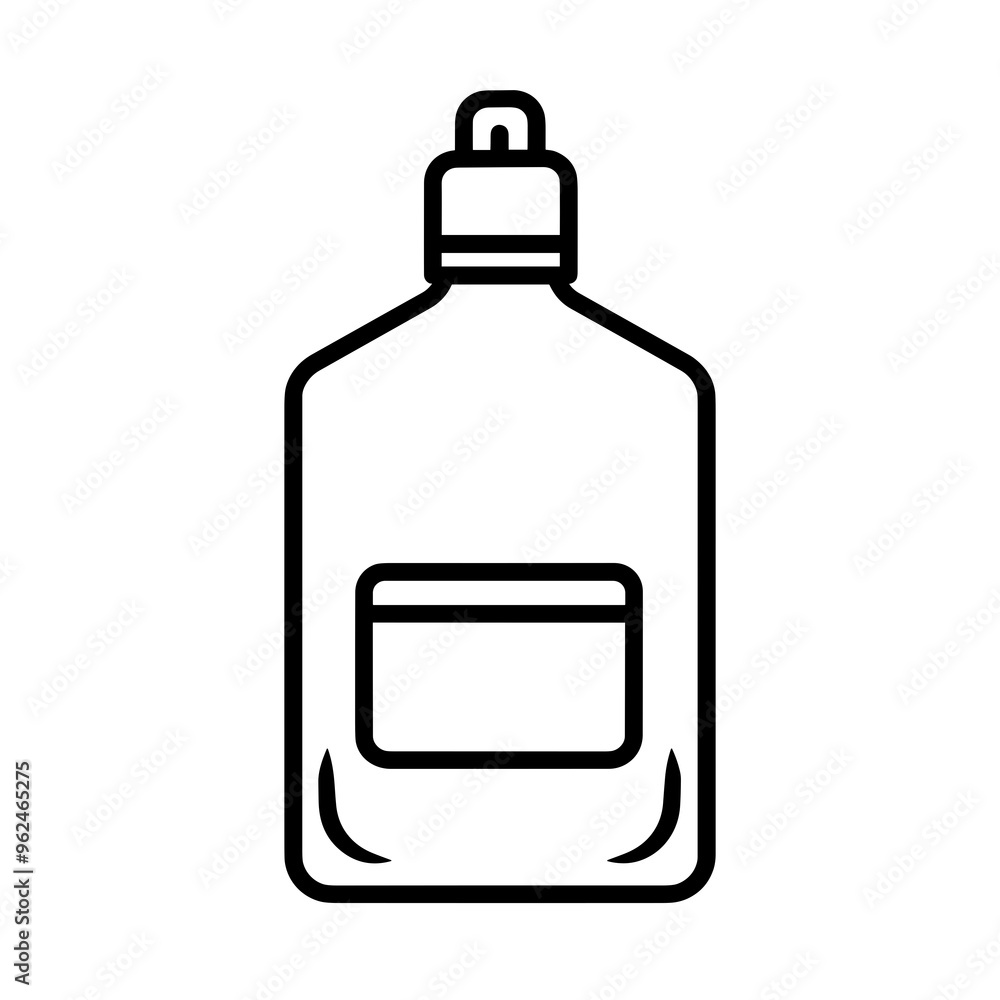 This vector artwork depicts a simple line design of a pouch dental product, emphasizing cleanliness and dental hygiene useful for informative purposes This vector artwork depicts a simple line design of a pouch dental product, emphasizing cleanliness and dental hygiene useful for informative purposes